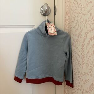 NWT La Coqueta Girls Blue Turtleneck Sweatshirt and Pants